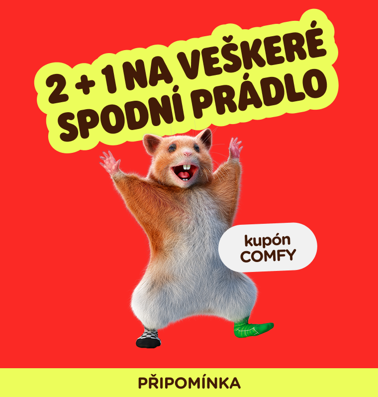 2 + 1 na veškeré spodní prádlo